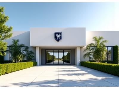 Entrada principal da Academia de Futebol