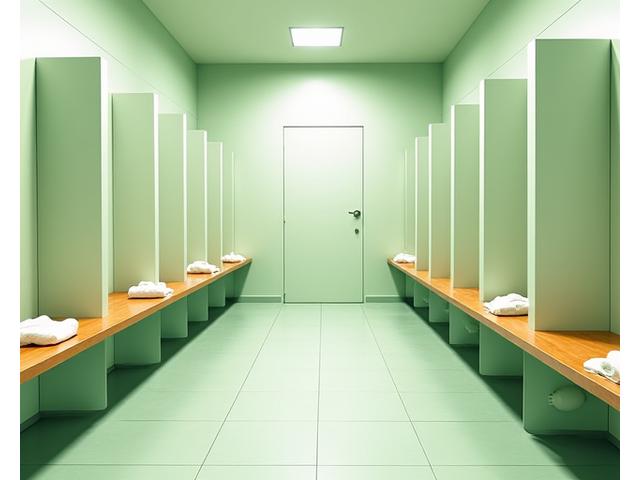 Balneários modernos e seguros para jovens atletas